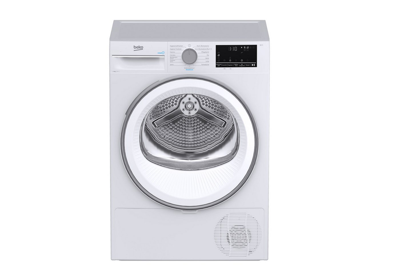 BEKO Wärmepumpentrockner B3T32491, Knitterschutz, Hygienic Refresh, Dampffunktion – Bild 2 von 5