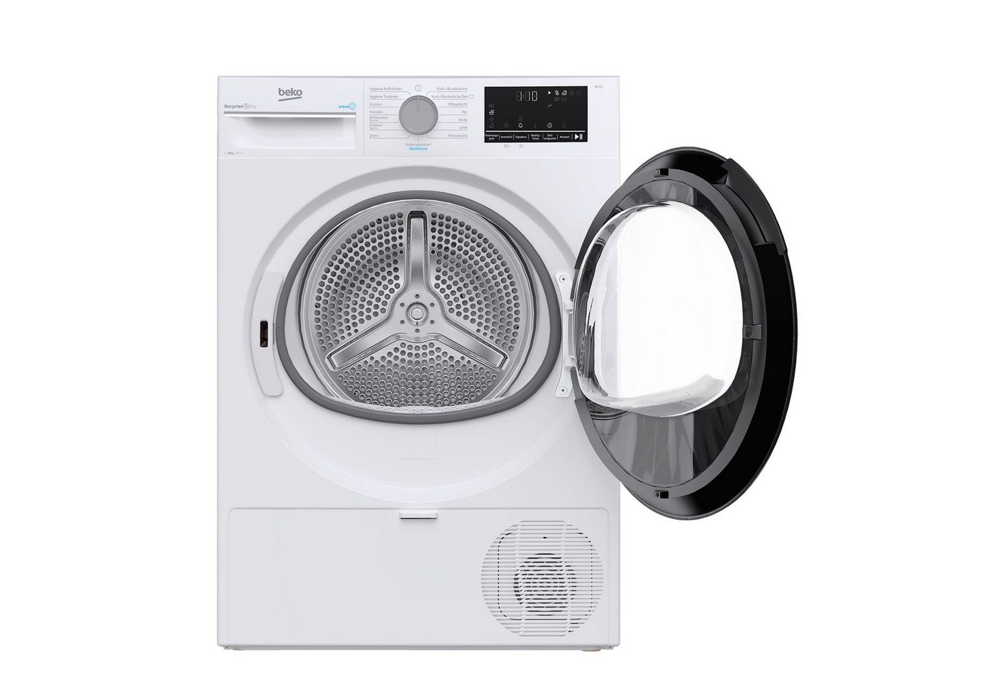 BEKO Wärmepumpentrockner B3T32491, Knitterschutz, Hygienic Refresh, Dampffunktion – Bild 3 von 5