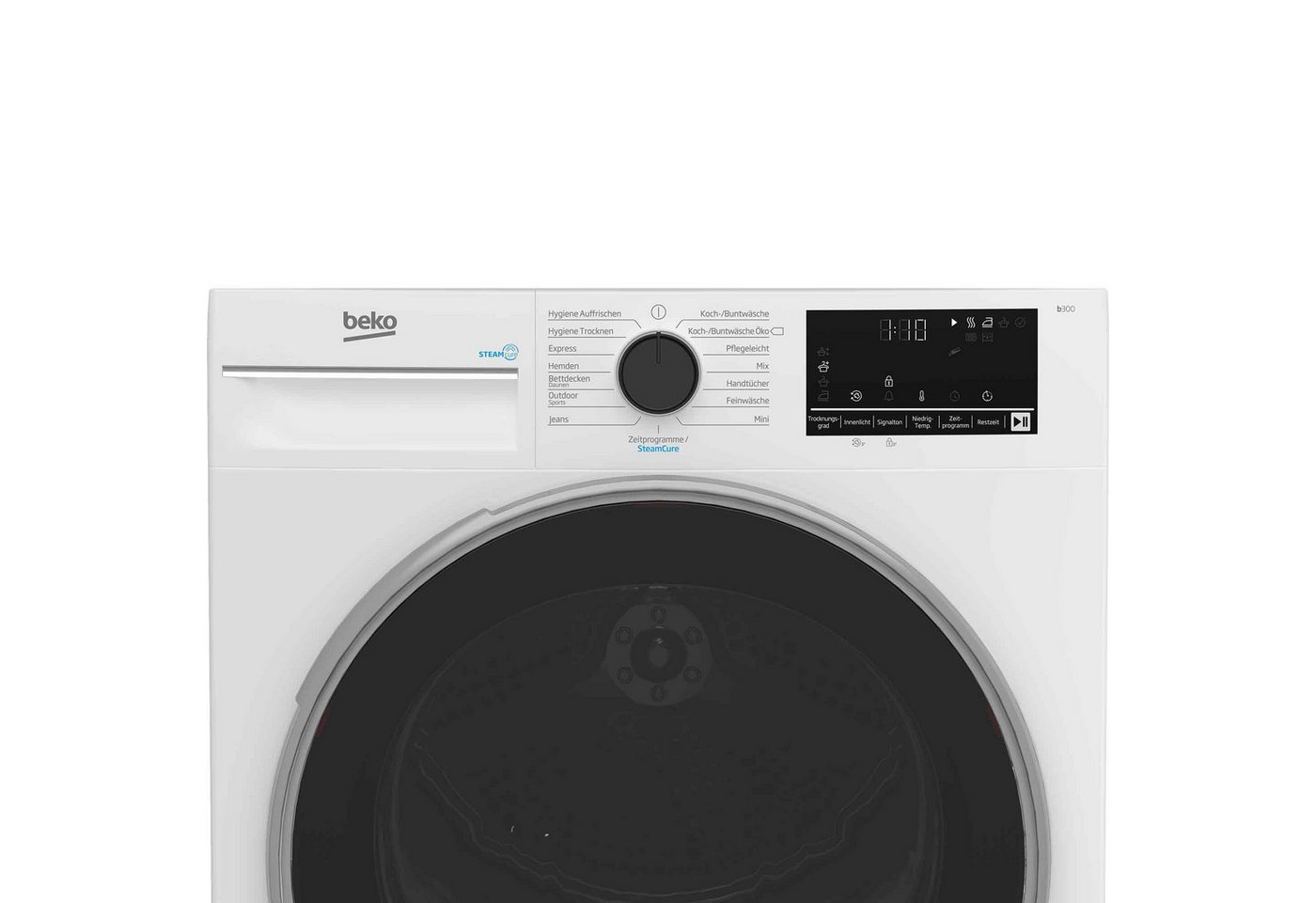 BEKO Wärmepumpentrockner B3T422391, SteamCure - Dampffunktion – Bild 4 von 4