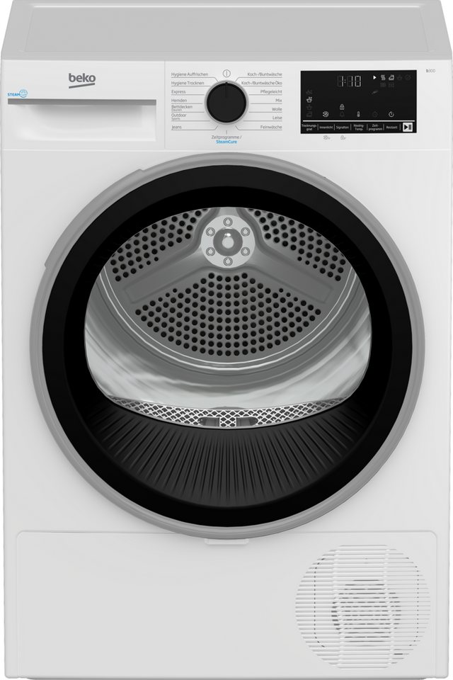BEKO Wärmepumpentrockner B3T4224SD, Schonend trocknen, leise wie ein Flüstern, ausgezeichnet vom TÜV – Bild 3 von 5