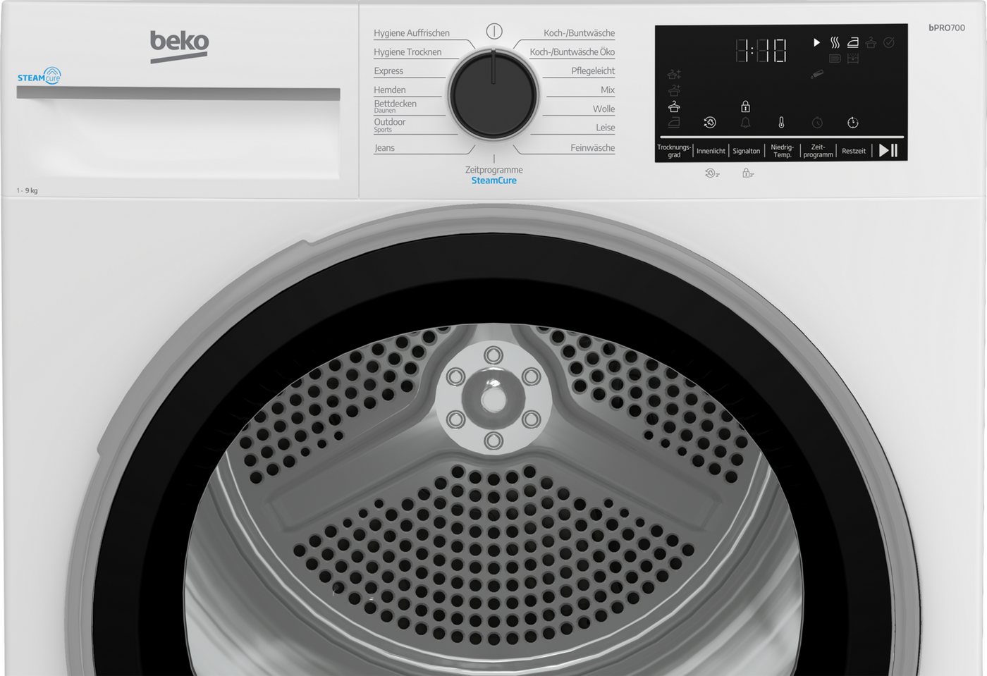 BEKO Wärmepumpentrockner B5T69219, Kondensatorreinigung nur zweimal jährlich – Bild 4 von 5