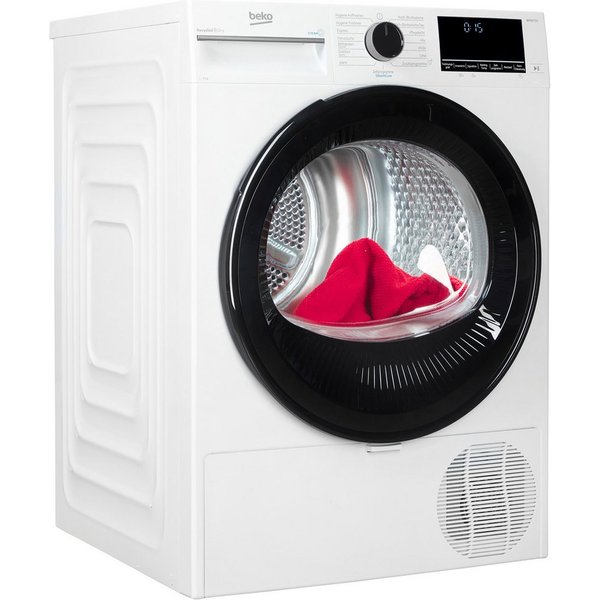 BEKO Wärmepumpentrockner B7T88209, Die AquaWave Trommel bewegt die Wäsche sanft und effektiv