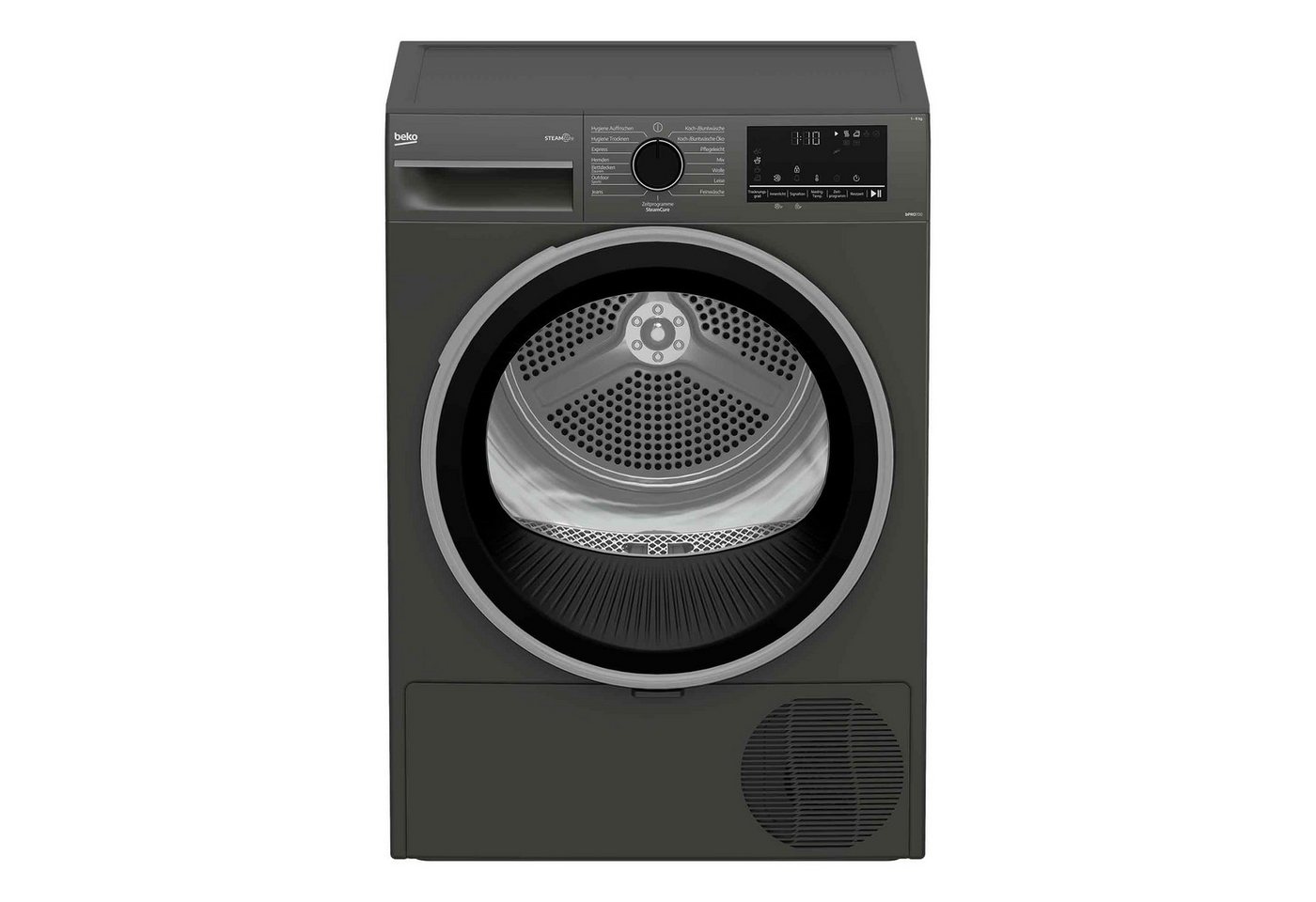 BEKO Wärmepumpentrockner BMG5TD6821R, Trommelinnenbeleuchtung, Knitterschutz, Reversierende Trommel – Bild 2 von 5