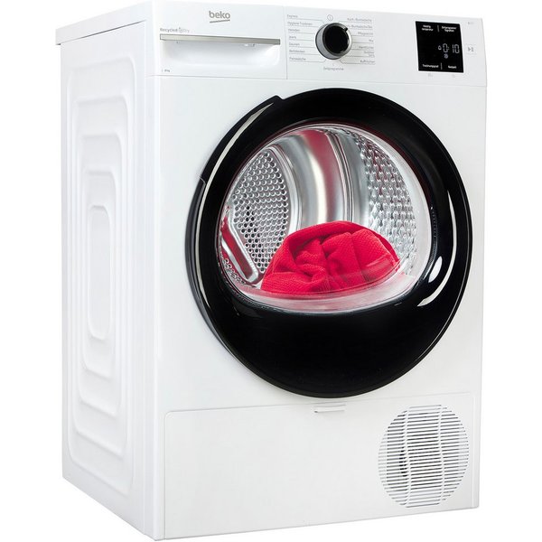 BEKO Wärmepumpentrockner BMO3T382CW, AquaWave Schontrommel für besonders schonendes Trocknen
