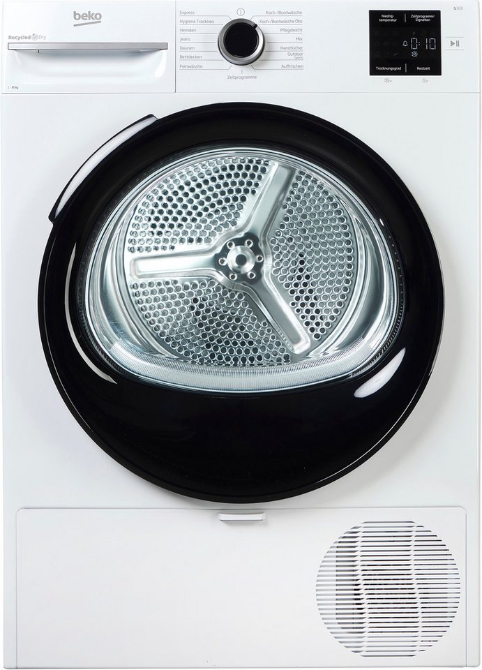 BEKO Wärmepumpentrockner BMO3T382CW, AquaWave Schontrommel für besonders schonendes Trocknen – Bild 2 von 5