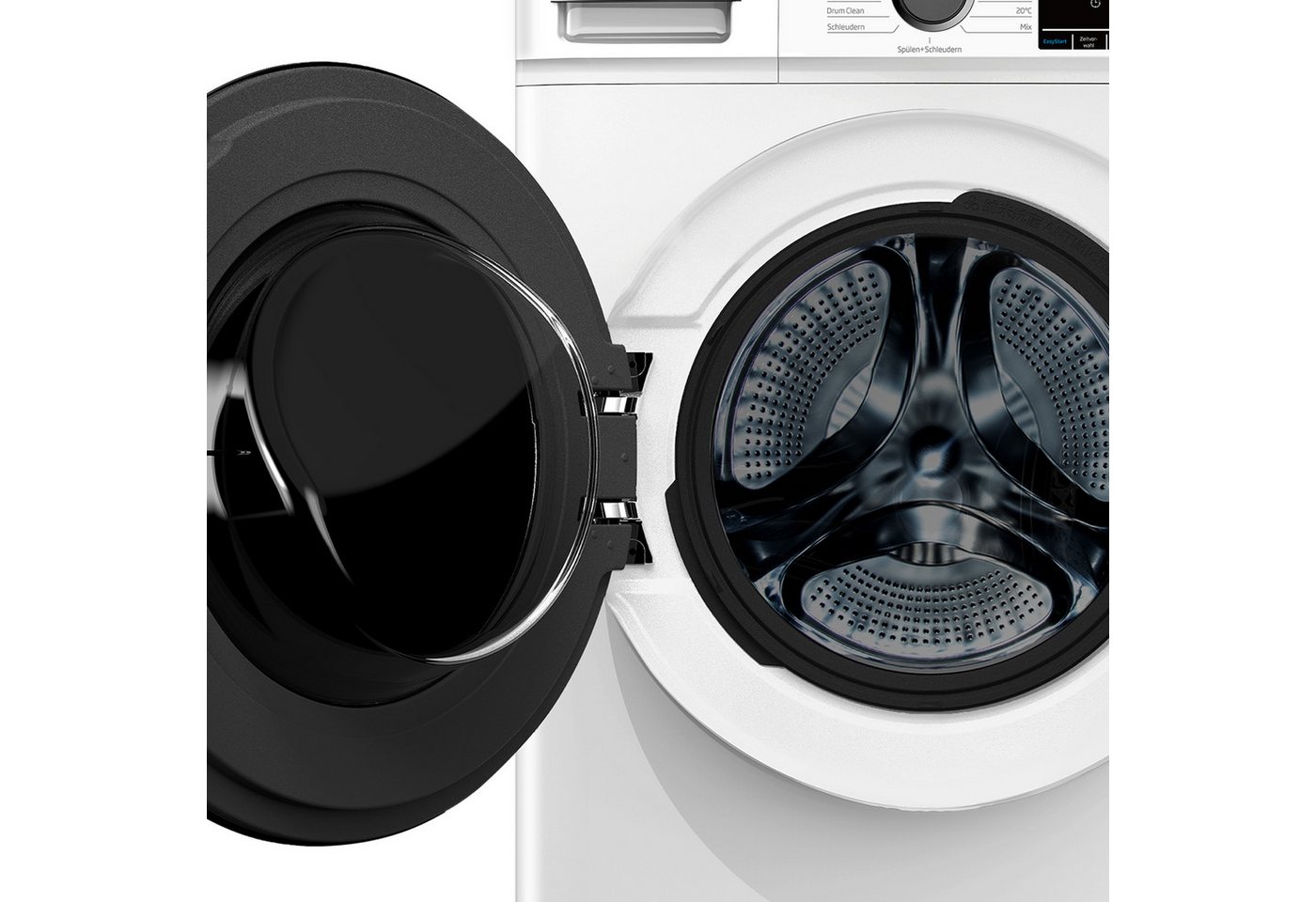 BEKO Waschmaschine BM3WFOE741PSA, 7 kg, 1400 U/min, SteamCure, AddXtra-Nachlegefunktion, Kindersicherung – Bild 4 von 5