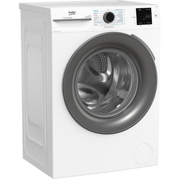 BEKO Waschmaschine BM3WFU4741W1, 7 kg, 1400 U/min, EnergySpin- bis zu 35% sparsamer