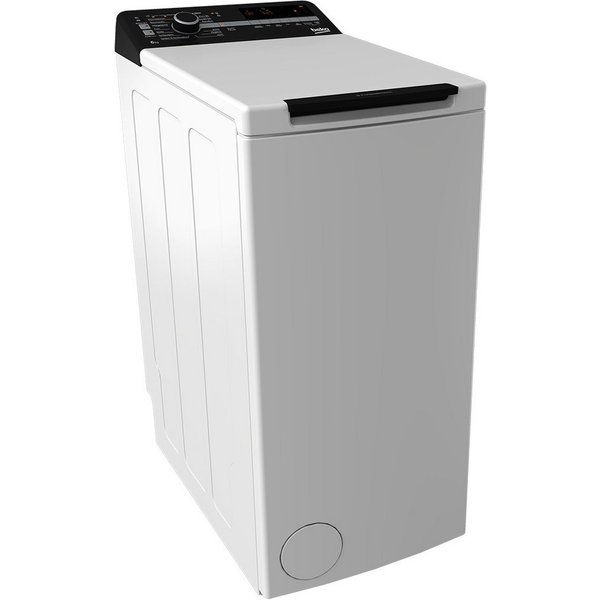 BEKO Waschmaschine Toplader BTL1WFP10622DE, 6 kg, 1200 U/min, FreshTouch, Multifunktionsdisplay, Aquastop, Unwuchtkontrolle