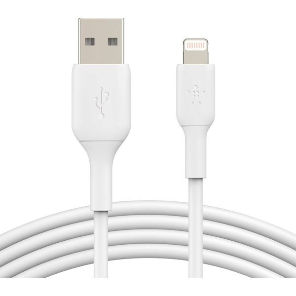 Belkin Lightning auf USB-A Kabel PVC (Länge: 2 m) Lightningkabel, USB Typ A, Lightning (200 cm)