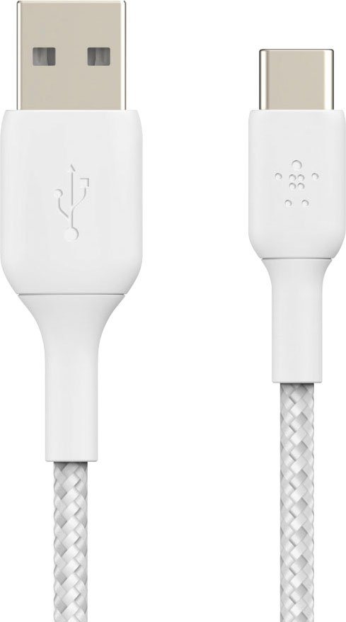 Belkin USB-C/USB-A Kabel ummantelt, 1m USB-Kabel, USB Typ A, USB-C (100 cm) – Bild 3 von 5