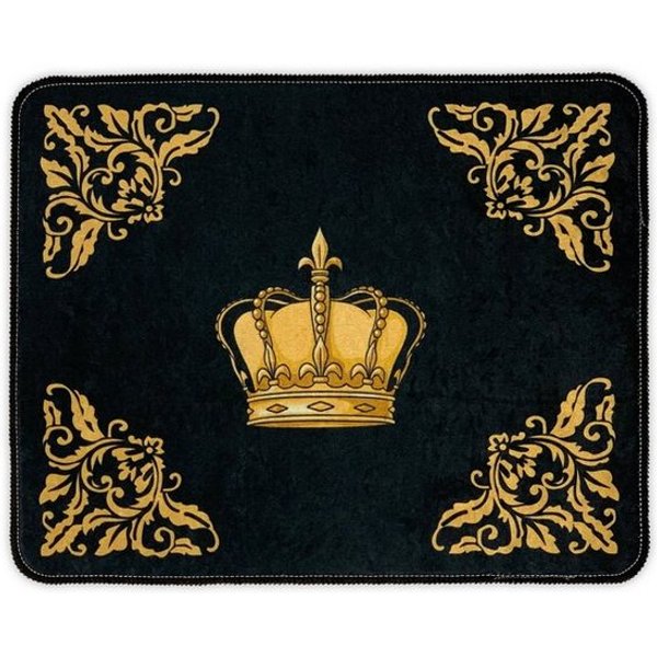 Belle Arti Badematte Luxus Badvorleger Duschvorleger Badteppich Antirutsch schwarz gold, rutschhemmend, antirutsch, fußbodenheizunggeeignet, strapazierfähig, ru