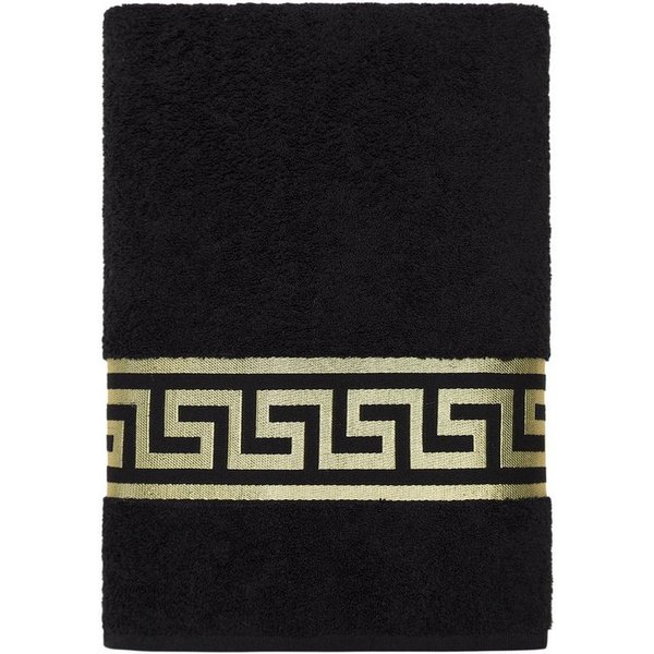 Belle Arti Handtücher Luxus Mäander Gästetücher Badetücher Duschtücher Saunatücher in Set, Frottee (1-St), schwarz, weiss, beige, rot, gold, 100% Baumwolle, Fro