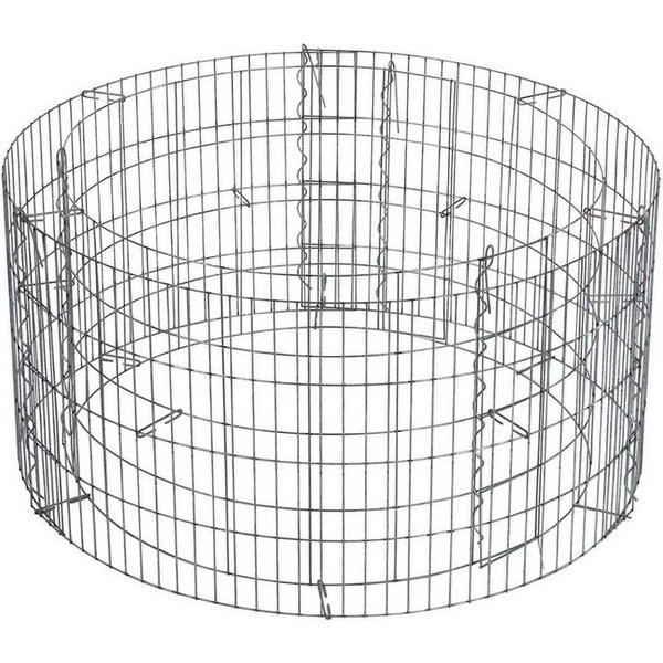 Bellissa Hochbeet Hochbeet Basic Steinkorb-Pflanzkübel Bausatz rund 81x40 cm Outdoor