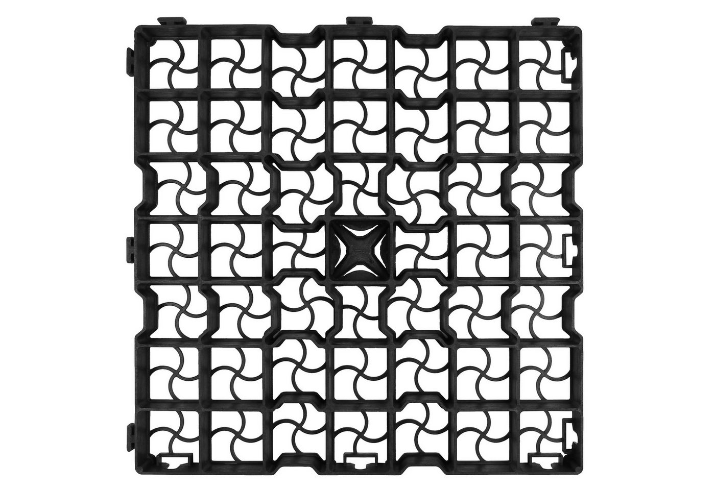 Bellushortus Rasengitter Öko-Rasengitter, Rasengitterplatten, Paddockplatten, 50x50x4 cm, 8-St. – Bild 2 von 5