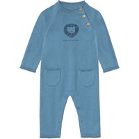 BELLYBUTTON Baby Mädchen Jungen Strickoverall (Blau, 62)