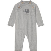 BELLYBUTTON Baby Mädchen Jungen Strickoverall (Grau, 74)