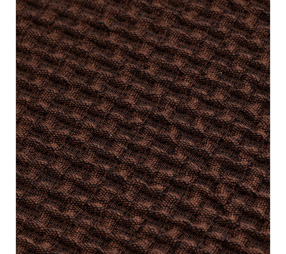 Belmarti Stuhlhusse Hockerbezug, spanische Handarbeit, elastisches Material, hochwertiger und langlebiger Baumwollmix – Bild 3 von 5