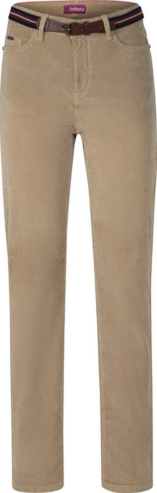 belmina Cordhose Elastisches Feincordgewebe – Bild 3 von 5