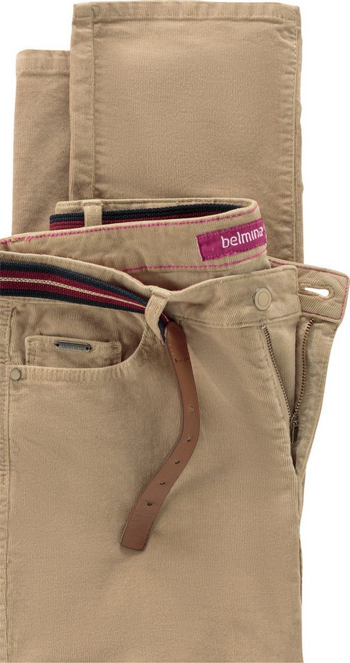belmina Cordhose Elastisches Feincordgewebe – Bild 5 von 5