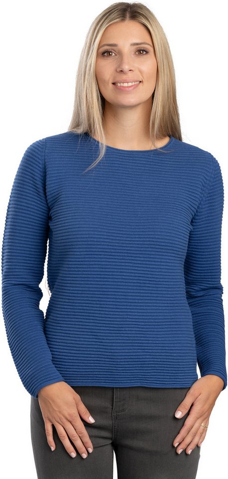 belmina Strickpullover Hochwertiger Baumwoll-Strick – Bild 3 von 5