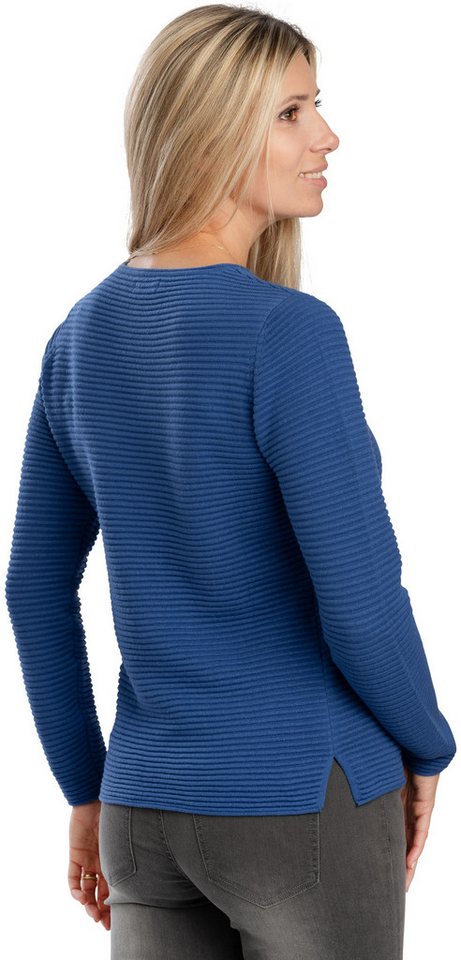belmina Strickpullover Hochwertiger Baumwoll-Strick – Bild 4 von 5