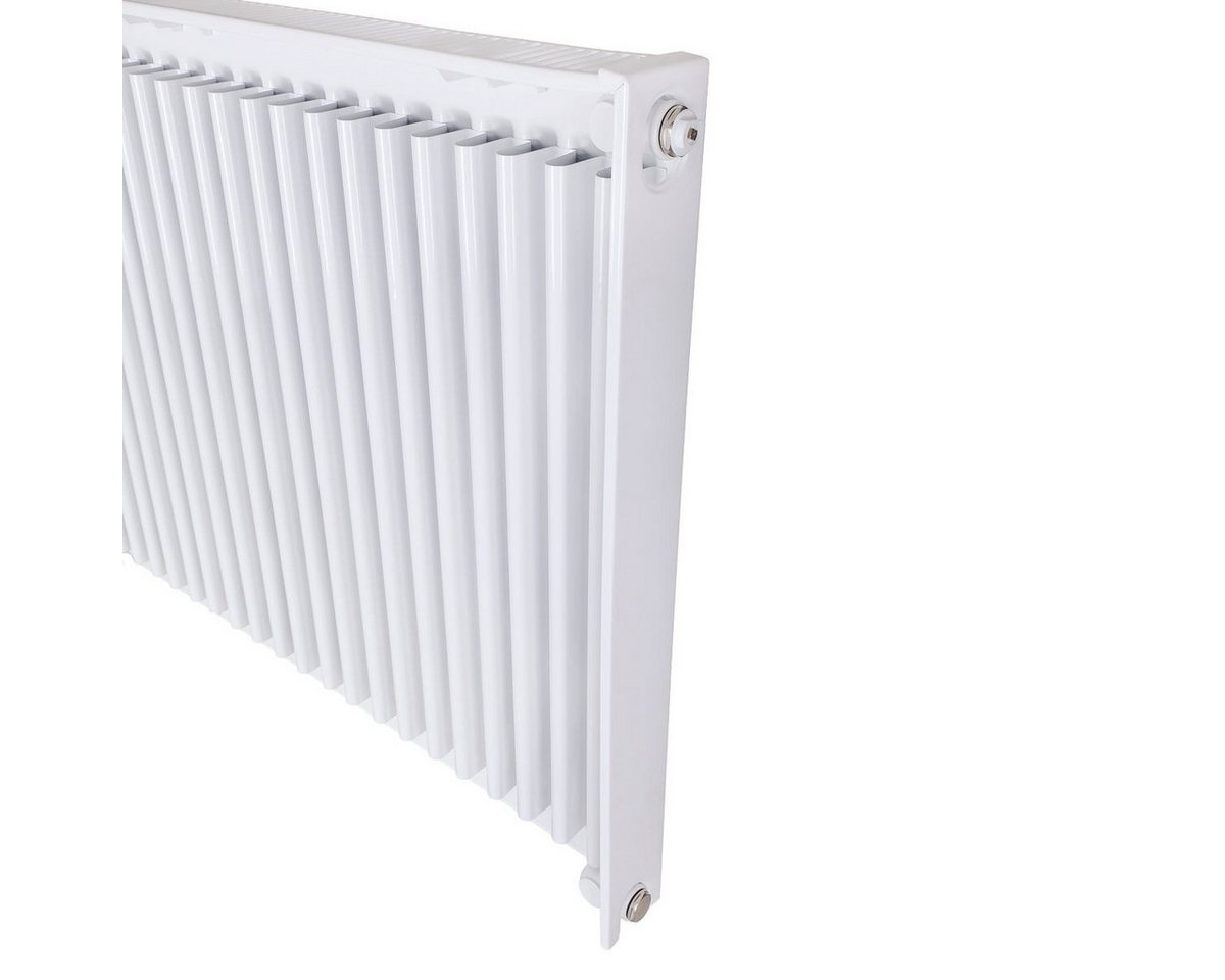 Belrad Heizkörper Typ 11 Universalheizkörper Kompakt Ventilheizkörper, 6 Anschlüsse, 65 mm tief, wandmontierbar, DIN EN 442 geprüft – Bild 5 von 5