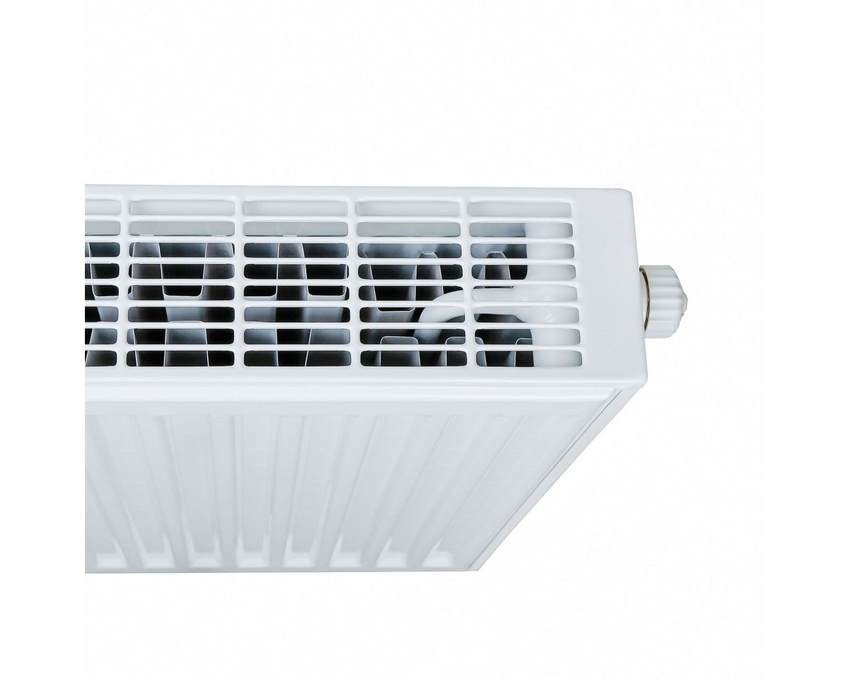 Belrad Heizkörper Universell, mit 8 Anschlüssen für Wand- und Bodenmontage, viele Größen, Typ 22 & Typ 33 in einem, Kompakt- & Ventilheizkörper – Bild 4 von 5