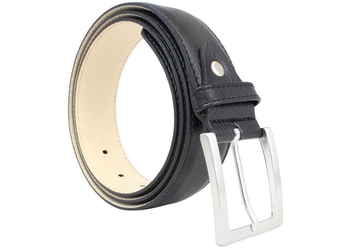 BELTINGER Ledergürtel Anzuggürtel 3,5cm mit eleganter Oberfläche - Business-Gürtel für Herre (1-St) – Bild 2 von 4