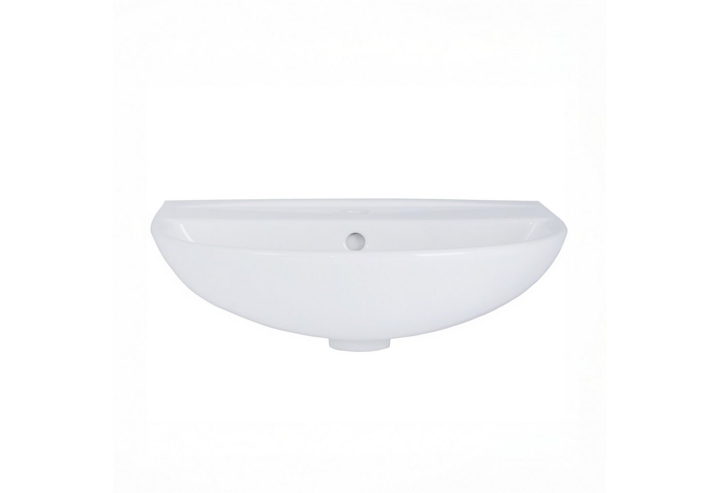 Belvit Waschbecken BV-WB8201 (einzel, 1-St), Belvit Tulpen Keramik Waschbecken 60cm – Bild 2 von 3