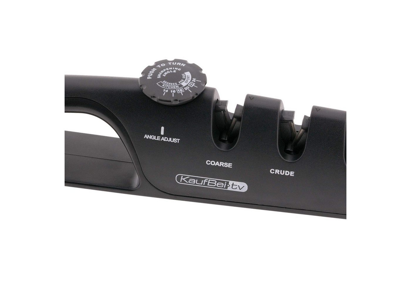 BEM Messerschärfer Sharp Master 3-in-1 Messer- und Scherenschärfer, Wolfram Stahlкlingen 3-Stufen-Schleif-System einstellbare Schärfwinkel – Bild 2 von 5