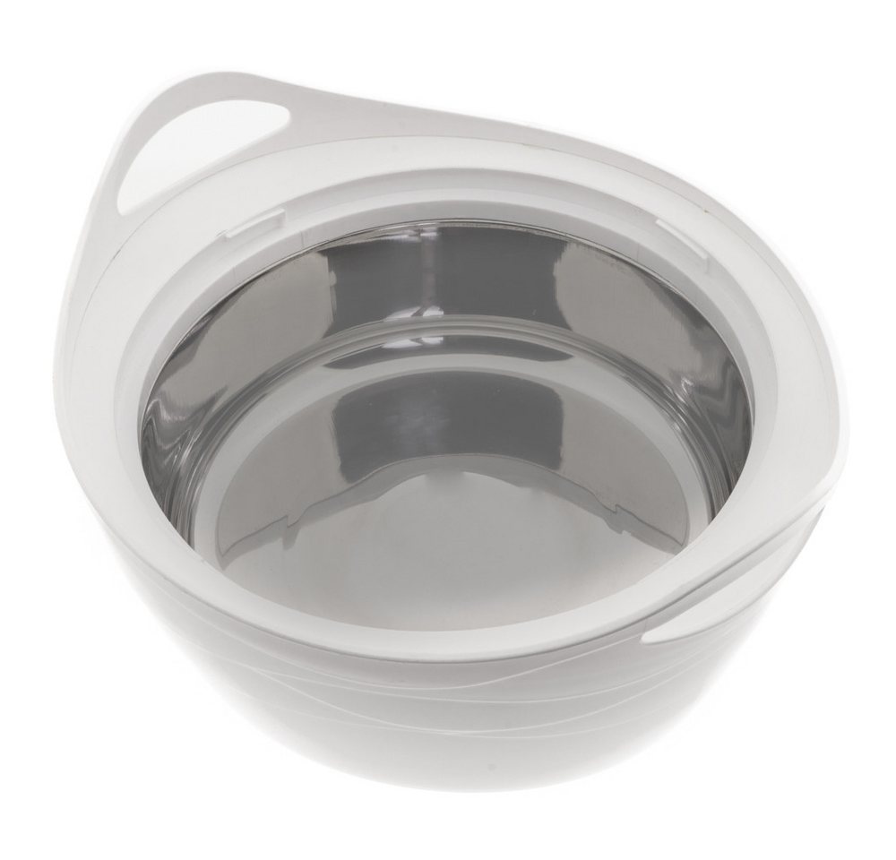 BEM Servierschüssel Thermobehälter, Edelstahl, (Warmhaltebehälter Thermos Essensbehälter Thermobox für Essen, 2-tlg), Thermoschüssel mit Deckel praktisch in 3 G – Bild 2 von 5