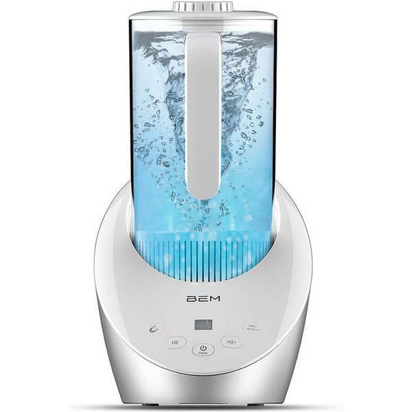 BEM Wasserstoffwasser-Generator für Trinkwasser Tornado Hydrogenkanne 1500ml, Wasserstoffwasser/H2-Ionen/Wasserstoffgenerator, mit Sauerstoffanreicherung Magnet