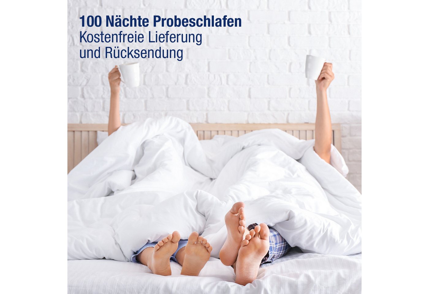Komfortschaummatratze Basic Premium 7-Zonen Schlafkomfort – ergonomisch & atmungsaktiv, BeMeo, 15 cm hoch, 100% Made in Germany 80x200 – Bild 5 von 5