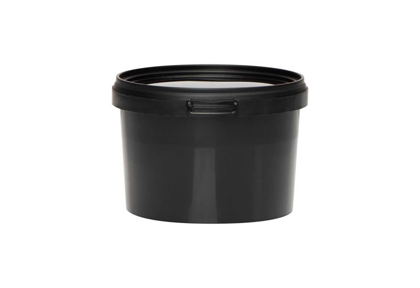 BENBOW Aufbewahrungssystem Eimer mit Deckel 30 20 10 5 3 1 0,5 L Schwarz Lebensmittelecht Eimer, Polypropylen - Lebensmittelecht, Geschmacksneutral, Auslaufsich – Bild 3 von 4