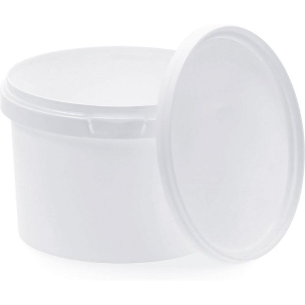 BENBOW Putzeimer Eimer mit Deckel 30 20 10 5 3 1 0,5 L Viele Farben Lebensmittelecht, (1-tlg., PZH-, BRC- und DIN-ISO-zertifiziert), für Lebensmittel, Farben, C