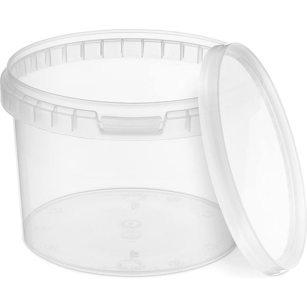 BENBOW Putzeimer Eimer mit Deckel 30 20 10 5 3 1 0,5 L Viele Farben Lebensmittelecht, (10-tlg., PZH-, BRC- und DIN-ISO-zertifiziert), für Lebensmittel, Farben, 