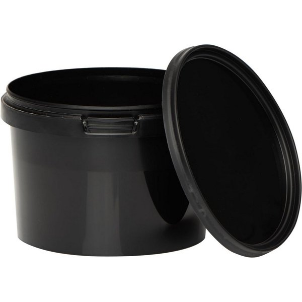 BENBOW Putzeimer Eimer mit Deckel 30 20 10 5 3 1 0,5 L Viele Farben Lebensmittelecht, (1-tlg., PZH-, BRC- und DIN-ISO-zertifiziert), für Lebensmittel, Farben, C