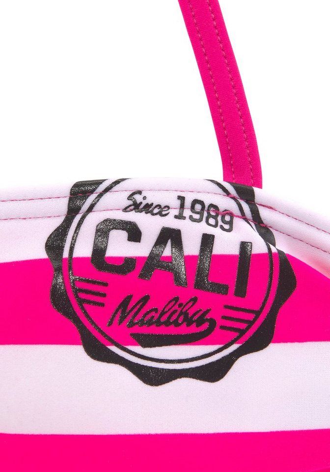 Bench. Bandeau-Bikini mit trendigen Streifen – Bild 4 von 5