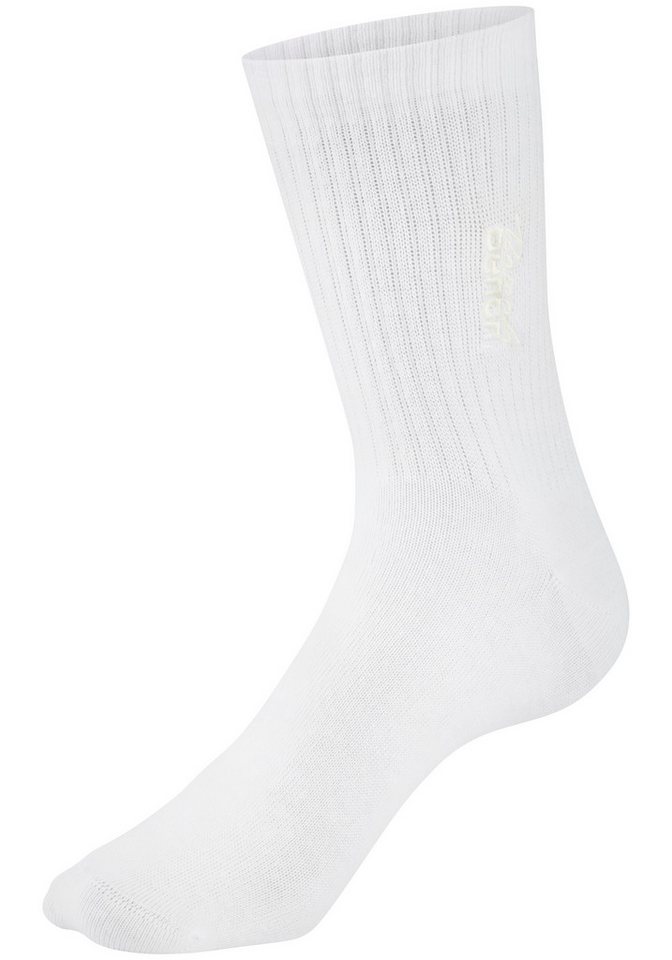 Bench. Basicsocken Damensocken hochgeripptes Bündchen (Packung, 3-Paar, Gr. 35-38 bis 39-42) mit Bench Logo Stickerei – Bild 4 von 5