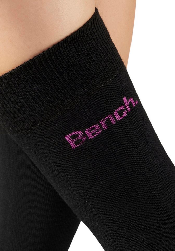 Bench. Basicsocken Herrensocken für Beruf und Freizeit (Packung, 6-Paar, Gr. 39-42 bis 47-48) mit farbigem kleinen Markenlogo – Bild 5 von 5