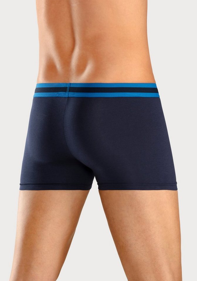 Bench. Boxer Boxershorts für Herren (Packung, 4-St) Unterhosen mit Overlock-Nähten vorn – Bild 4 von 5
