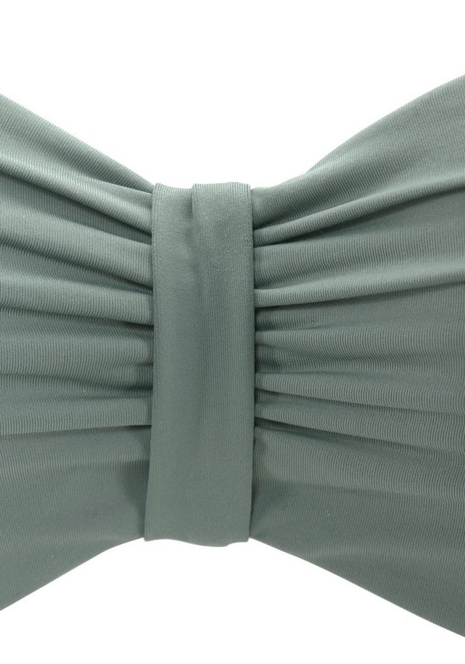 Bench. Bügel-Bandeau-Bikini-Top, im Uni-Style – Bild 3 von 5