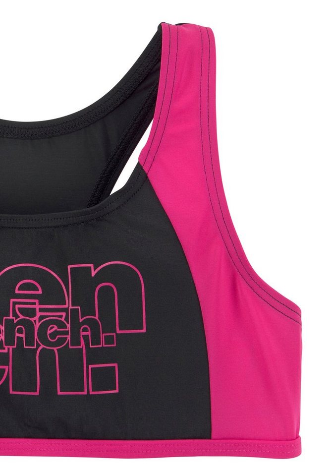 Bench. Bustier-Bikini mit kontrastfarbigen Einsätzen – Bild 2 von 4