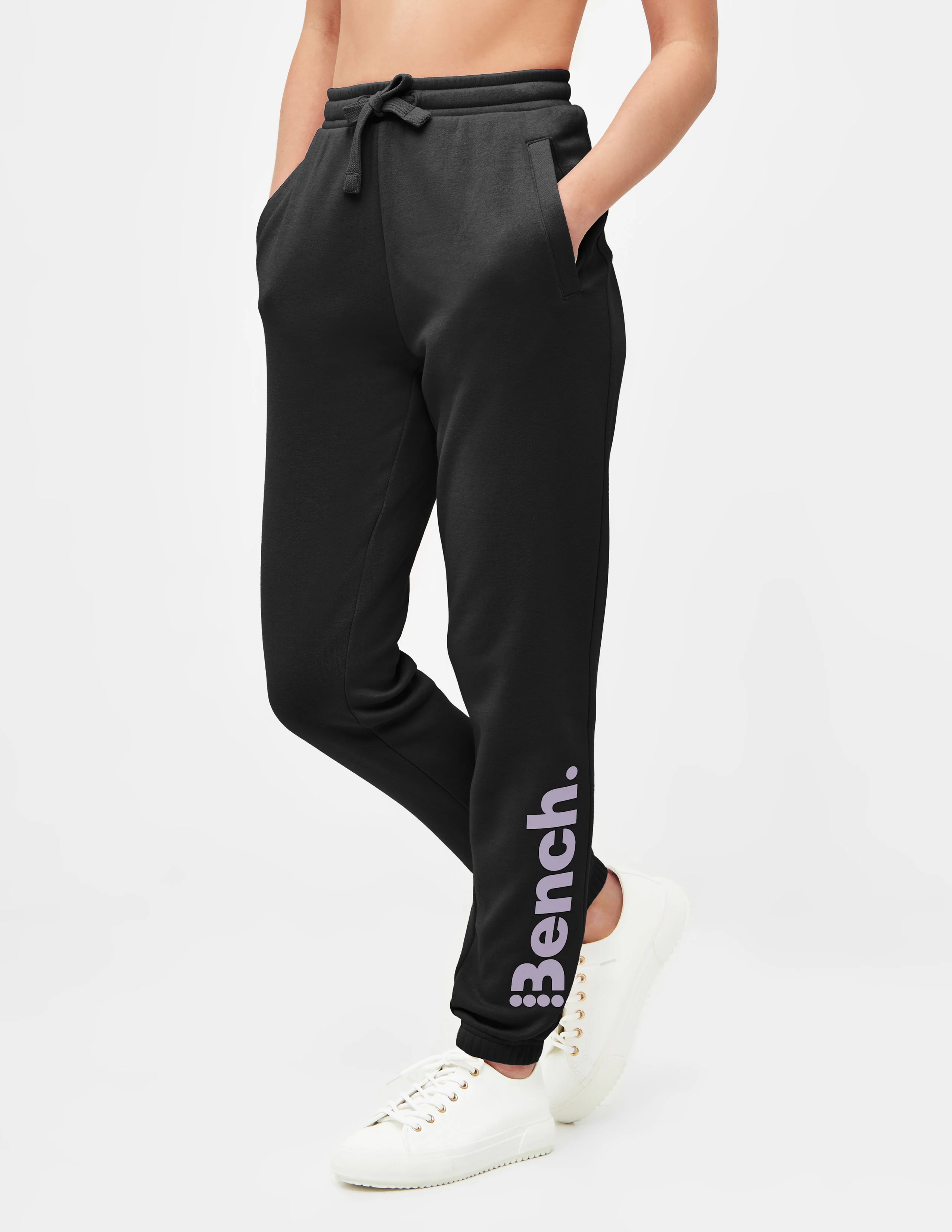 BENCH Damen Sweathose (Schwarz, XL) – Bild 2 von 4
