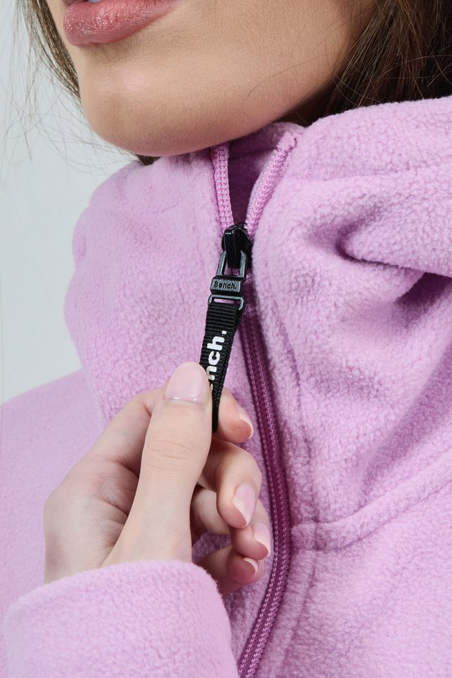 Bench. Fleecejacke NINJA mit Reißverschluss, aus Polyester und Kunstfaser, Langarm – Bild 3 von 5