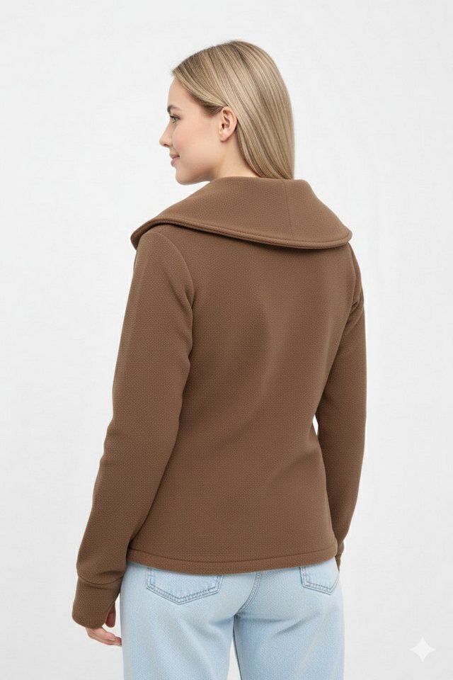 Bench. Fleecepullover APRILLE warmes, tailliertes Fleeceshirt mit Troyerkragen und Seitentaschen – Bild 2 von 4