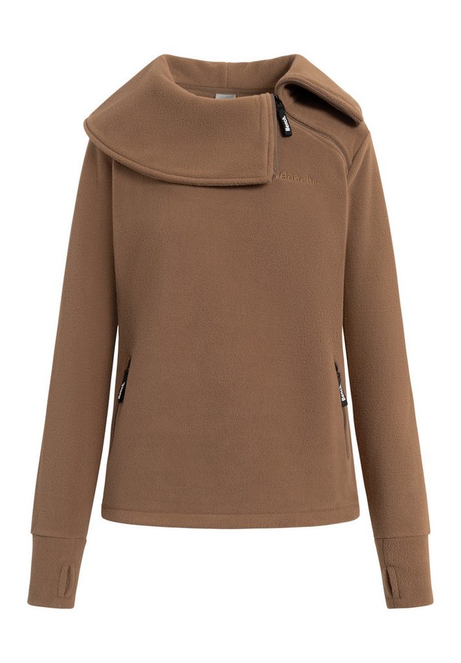 Bench. Fleecepullover APRILLE warmes, tailliertes Fleeceshirt mit Troyerkragen und Seitentaschen – Bild 3 von 4