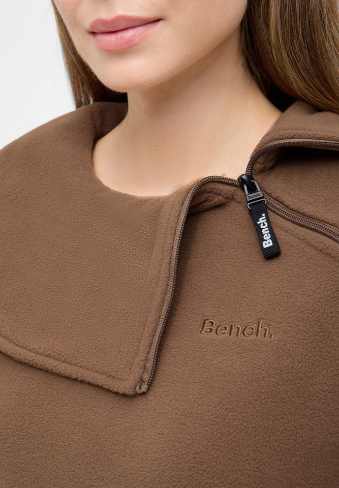 Bench. Fleecepullover APRILLE warmes, tailliertes Fleeceshirt mit Troyerkragen und Seitentaschen – Bild 4 von 4