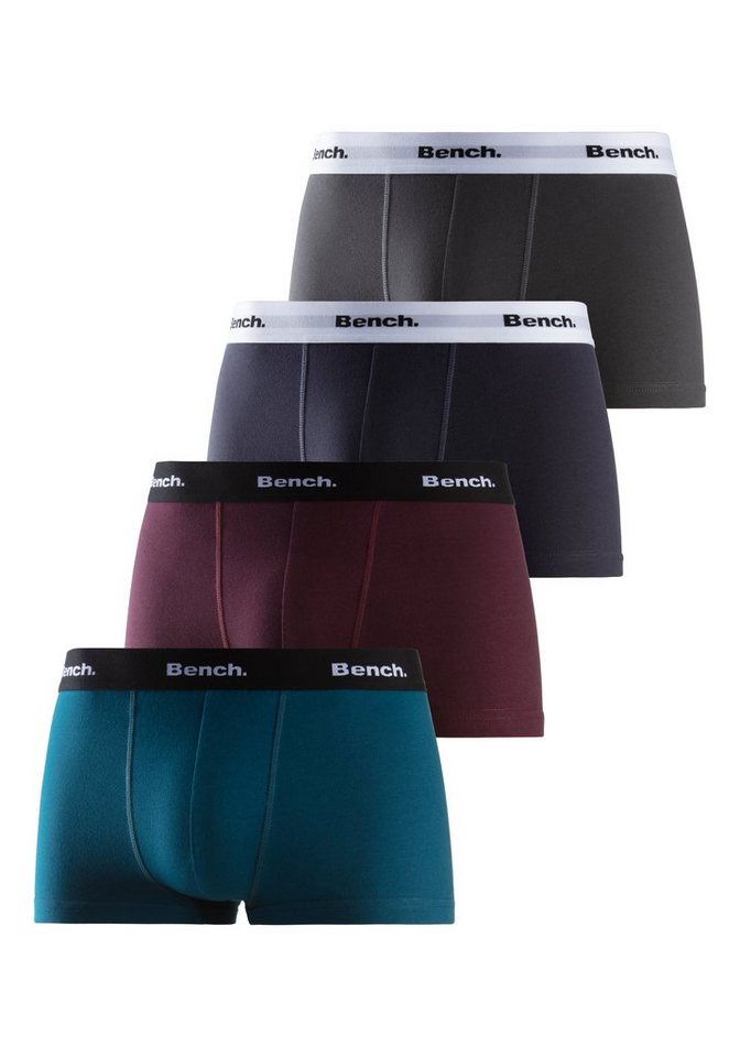 Bench. Hipster (Packung, 4-St) knapp sitzende Boxershorts aus Baumwollmischung – Bild 5 von 5