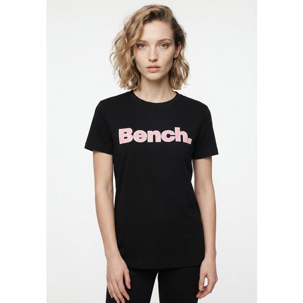 Bench. Kurzarmshirt LEORA figurbetonte Passform, mit Rundhalsausschnitt